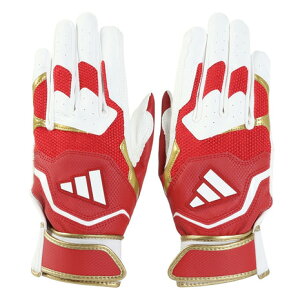 アディダス(adidas)(メンズ、キッズ)バッティング用グローブ 野球 バッティング グラブ BASIC LBG404