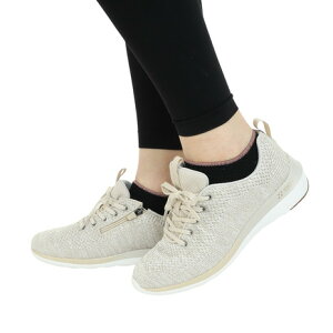 ヨネックス(YONEX)(レディース)カジュアルシューズ パワークッション ベージュ L01Y-147 スニーカー タウン ウォーキング メッシュ 通気性