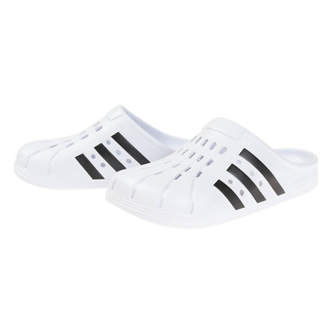アディダス（adidas）（メンズ、レディース）サンダル シャワーサンダル アディレッタ クロッグ FY8970 ホワイト 白