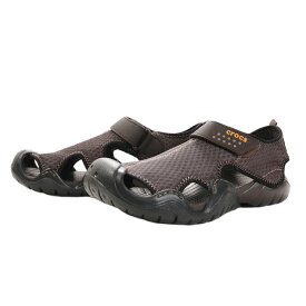 楽天市場 Crocs カラーブラウン スポーツサンダル サンダル メンズ靴 靴の通販