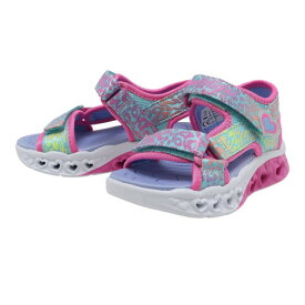 スケッチャーズ（SKECHERS）（キッズ）ガールズ ストラップサンダル FLUTTER HEARTS SANDAL 302967L-TQMT