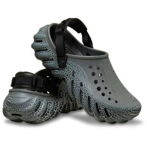 �N���b�N�X�icrocs�j�i�����Y�A���f�B�[�X�j�T���_�� �G�R�[ �N���b�N�� �N���b�O Slate Grey �_�[�N�O���[ 211630-0DA �X�|�[�c�T���_��