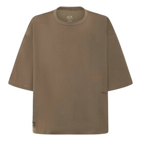 オークリー（OAKLEY）（メンズ）半袖Tシャツ カットソー フォージーエル エレメント 4.0 FOA406372-83C ブラウン