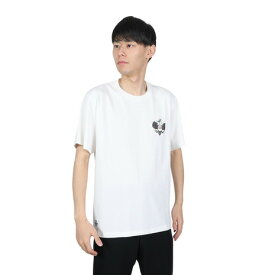 チャムス（CHUMS）（メンズ）BSCエンブレムTシャツ ホワイト CH01-1958-W001 半袖ティーシャツ トップス カジュアル アウトドア クルーネック 刺繍