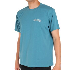 チャムス（CHUMS）（メンズ）半袖Tシャツ フレイムリターダントウォールペインティングTシャツ CH01-2188-A082 ブルーグレー