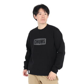 【10％OFFクーポン 12/1 - 12/11迄】チャムス（CHUMS）（メンズ）スウェット ロゴクルートップ CH00-1416 トレーナー