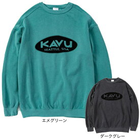 カブー（KAVU）（メンズ）トレーナー スウェット オーバルスウェット 19821948