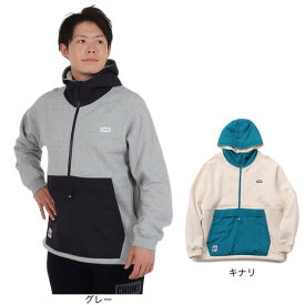 チャムス（CHUMS）（メンズ）ロゴナイロンコンビフーディ パーカー CH00-1402 トレーナー スウェット
