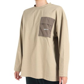 オークリー（OAKLEY）（メンズ）長袖Tシャツ ロンT Fgl Scratch 長袖Tシャツ 3.7 FOA405828-30W ベージュ