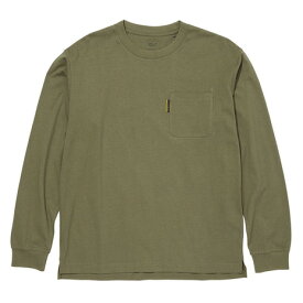 ジャックウルフスキン（JackWolfskin）（メンズ）アウトドア トレッキング JP POCKET オーガニックコットン 長袖Tシャツ 5022583-4550