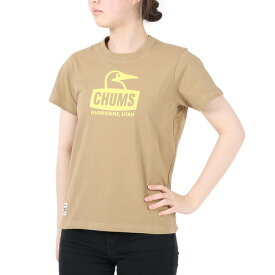 チャムス（CHUMS）（レディース）ブービーフェイス 半袖Tシャツ CH11-2278-B080 ベージュ