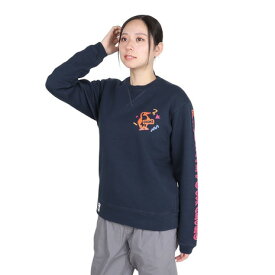 チャムス（CHUMS）（メンズ、レディース）ディスコタイムクルートップ スウェットシャツ CH10-1463-N001 トレーナー