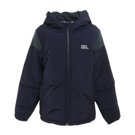 クリフメイヤー（KRIFF MAYER）（キッズ）ジュニア 中綿ジャケット テクノロジャケット 2227814K-79:NAVY ネイビー