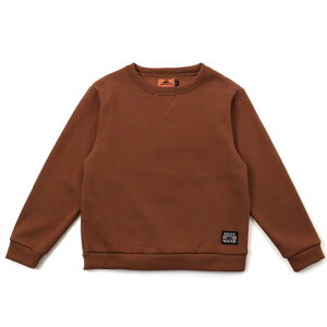 クリフメイヤー(KRIFF MAYER)(キッズ)ジュニア 裏シャギークルー トップス J2517860:29:BROWN