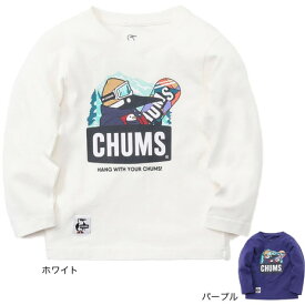 チャムス（CHUMS）（キッズ）キッズ スノーボーディングブービーロングスリーブTシャツ CH21-1252