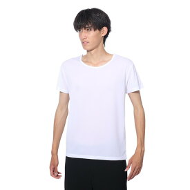 クー（Coo.）（メンズ）ドライプラス 丸首 半袖アンダーシャツ 891CO4GC0001 WHT 吸汗 速乾