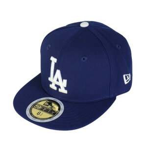 ニューエラ(NEW ERA)(キッズ)ジュニア 帽子 59FIFTY MLBオンフィールド ロサンゼルス・ドジャース ゲーム 13561982