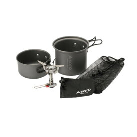 【買いまわりでポイント最大10倍！】SOTO アミカス クッカーコンボ SOD-320CC キャンプ コンロ 調理器具 （Men's、Lady's）
