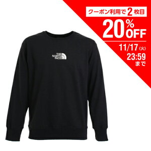 ノースフェイス(THE NORTH FACE) 【ノースフェイス限定】 パーカー メンズ トレーナー スウェット ロゴ クルーNT62002X K (メンズ)