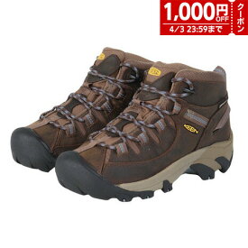 【1000円OFFクーポン対象 4/3迄】キーン（KEEN）（レディース）トレッキングシューズ ターギー2 MID ウォータープルーフ 1004114