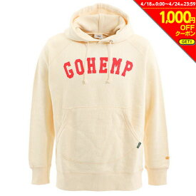 【1000円OFFクーポン対象 4/24迄】ゴーヘンプ（Gohemp）（メンズ）パーカー メンズ トレーナー スウェット プルオーバーパーカー メンズ GHC2073GMP NATURAL