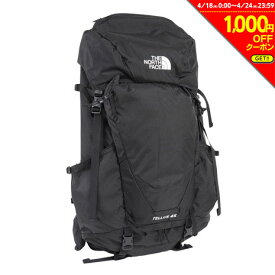 【1000円OFFクーポン対象 4/24迄】ノースフェイス（THE NORTH FACE）（メンズ）バックパック リュック 登山 ハイキング テルス45 NM62367 K