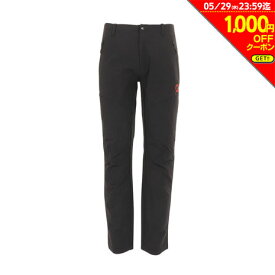 マムート（MAMMUT）（メンズ）パンツ ボトム Trekkers 3.0 SO Pants AF Men 1021-00413-0001 ブラック