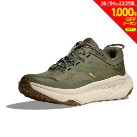 【1000円OFFクーポン対象 6/4迄】ホカ（HOKA）（メンズ）トレッキングシューズ ローカット 登山靴 トランスポート GTX 1133957-STTM