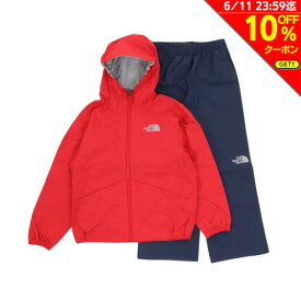 【10%OFFクーポン対象 6/11迄】ノースフェイス（THE NORTH FACE）（キッズ）レインジャケット 雨具 レインテックスユリイカ NPJ12112 TR