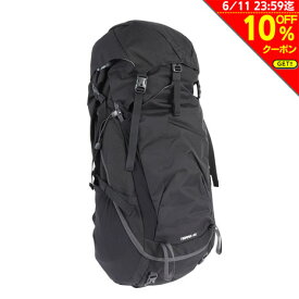 【10%OFFクーポン対象 6/11迄】ノースフェイス（THE NORTH FACE）（メンズ、レディース）バックパック リュック 登山 ハイキング 大型 防災 TERRA 65 NM62400 K