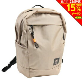 【15%OFFクーポン対象 6/11迄】マムート（MAMMUT）（メンズ、レディース）バックパック リュック Xeron 25 2530-00430-7459 ベージュ25L