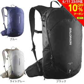 【10%OFFクーポン対象 6/11迄】サロモン（SALOMON）（メンズ、レディース）ハイキングバッグ バックパック リュック TRAILBLAZER 20 LC2182