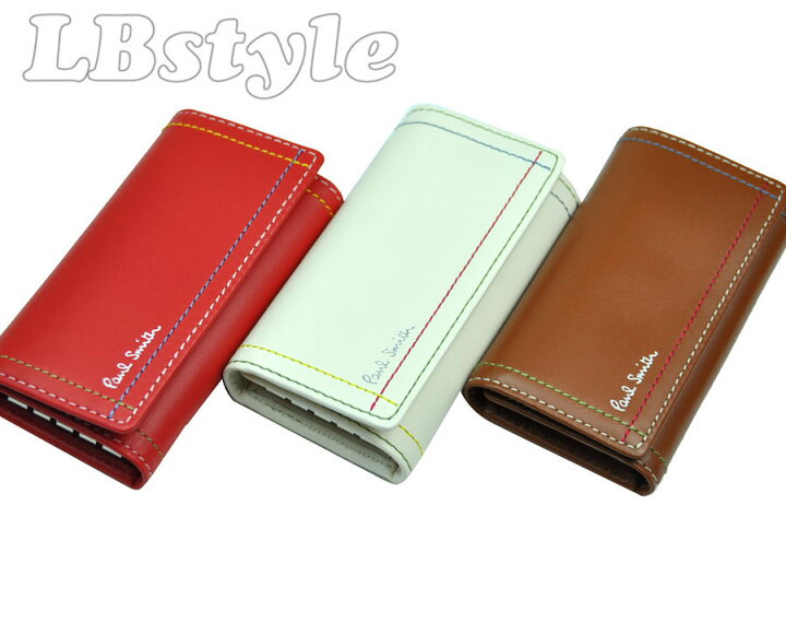 楽天市場 ポールスミス キーケース Paulsmith キーケース キーホルダー ポール スミス 人気ダブルステッチ牛革 キーケース ポールスミス0 0280 Lbstyle