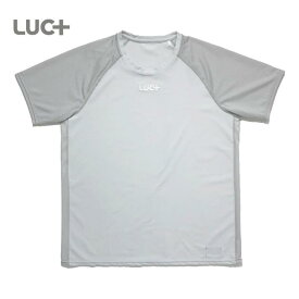 【ラグラン Tシャツ / カットソー】LUC+(ルクタス) / グレー / ユニセックス / メンズ / レディース / スポーツ