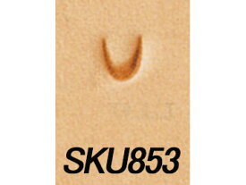 SK刻印 SKU853 4mm【メール便選択可】 [クラフト社] レザークラフト刻印 SK刻印/クラフト社