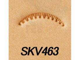 SK刻印 SKV463 14.5mm【メール便選択可】 [クラフト社] レザークラフト刻印 SK刻印/クラフト社