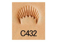 カモフラージュ C432 9mm【メール便選択可】 [クラフト社] レザークラフト刻印 刻印（A〜Z）/クラフト社