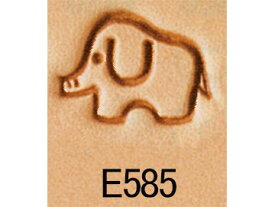 エキストラスタンプ E585 16mm【メール便選択可】 [クラフト社] レザークラフト刻印 刻印（A～Z）/クラフト社