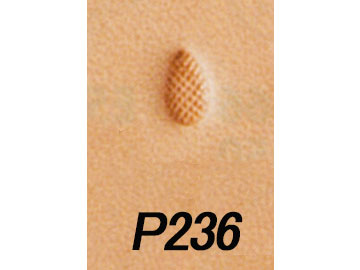 華麗 ペアーシェーダー P236 5mm【メール便選択可】 [クラフト社] レザークラフト刻印 刻印（A～Z）/クラフト社 その他
