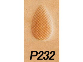 ペアーシェーダー P232 16mm【メール便選択可】 [クラフト社] レザークラフト刻印 刻印（A～Z）/クラフト社