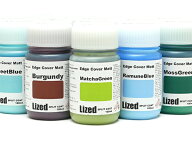 【Lized】エッジカバーカラー（高粘度タイプ）艶消しマット 全38色（後半18色） 100ml[レザークラフトぱ…