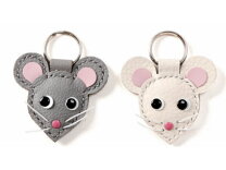 レザークラフト受注生産ハンドメイド動物ネズミ