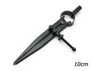 ブラックディバイダー 黒 10cm【メール便選択可】 [クラフト社] レザークラフト工具 仕立て工具 加工道具