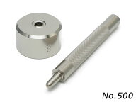 アイレット打ち（ハトメリング用）No.500【メール便選択可】 [協進エル] レザークラフト工具 金具打ち具