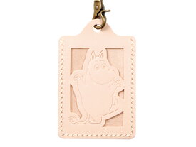 【在庫処分品】【MOOMIN】PASS CASEキット ムーミン 全5色 本体11.5×7.5cm 革ヒモ約100cm【メール便選択可】 [クラフト社] レザークラフト皮革キット カードケース 名刺入れ
