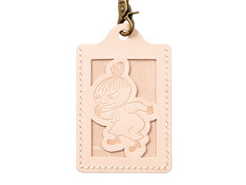 【在庫処分品】【MOOMIN】PASS CASEキット　ちびのミイ 全5色 本体11.5×7.5cm　革ヒモ約100cm【メール便選択可】 [クラフト社] レザークラフト皮革キット MOOMINキット