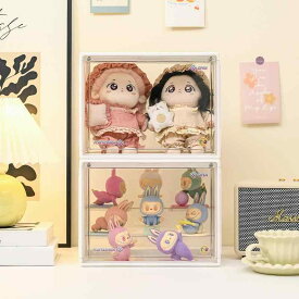 収納ケース アクリル製 透明 ボックス 卓上整理箱 デスク収納 小物入れ オフィステービュ フィギュア展示 展示棚 コレクションケース プラスチック製 多機能 整理整頓 引き出し 仕切り付き おしゃれ シンプル インテリア 省スペース 大容量 雑貨整理
