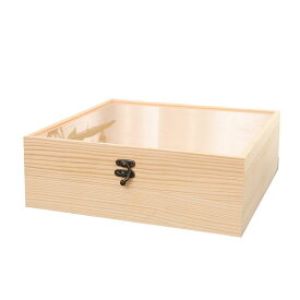 木箱 収納箱 木製 蓋付き フタ付き 留め具付き 鍵付き 整理ボックス 小物入れ ウッドボックス 木 無垢材 インテリア雑貨 ナチュラル シンプル アンティーク調 宝箱 レトロ 精密 収納ケース 卓上収納 片付け ケース アクセサリ