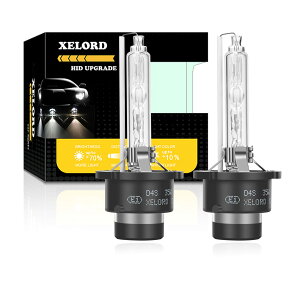�w�b�h���C�g D4S HID �o���u 6500K �z���C�g �����p D4S HID���C�g �Ԍ��Ή� 12V 35W �ԗp (2���j�c