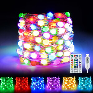 LED �C���~�l�[�V�������C�g USB�� �X�g�����O���C�g RGB16�F �N���X�}�X�c���[���C�g 10M 100�� �t�F�A���[���C�g ���P�x��ʃr�[�Y �W���G���[���C�g 12�_���p�^�� �����R������ �^�C�}�[�@�\ 